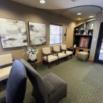 chairs in lobby of dental office