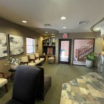 Office image of front desk area